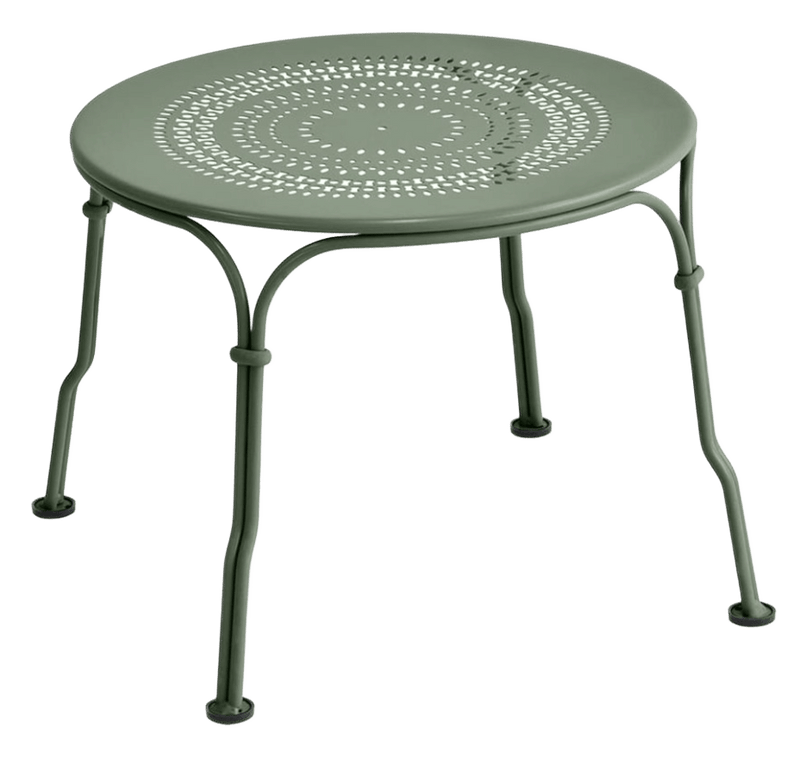 1900 Low Table - Fermob - Outdoor Furniture - Black Cherry - HORNE