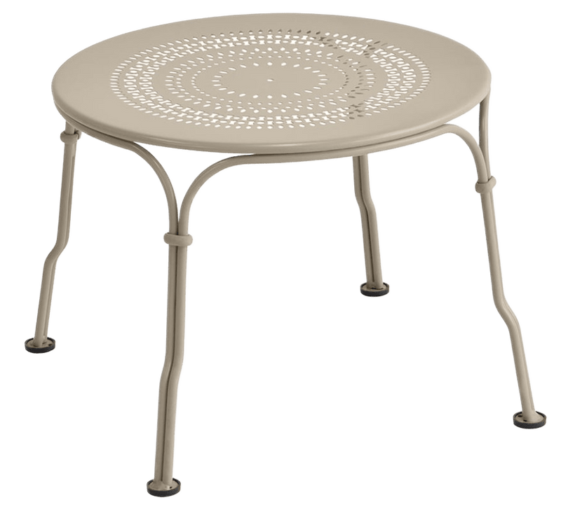 1900 Low Table - Fermob - Outdoor Furniture - Black Cherry - HORNE