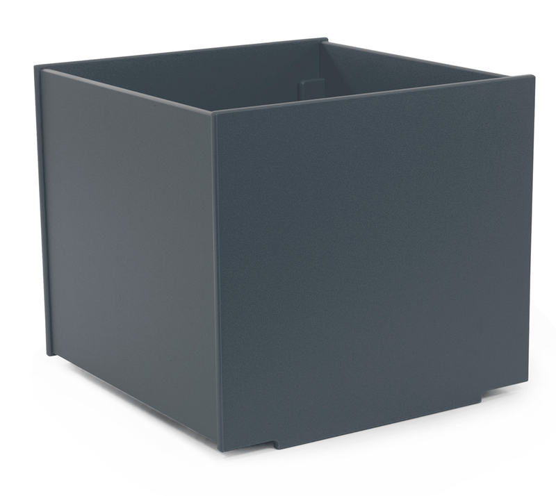 22 Gallon Square Planter - Loll Designs - Outdoor Accessories - Black - HORNE