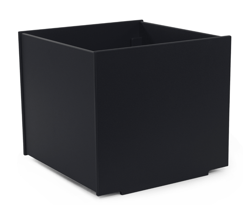 22 Gallon Square Planter - Loll Designs - Outdoor Accessories - Black - HORNE