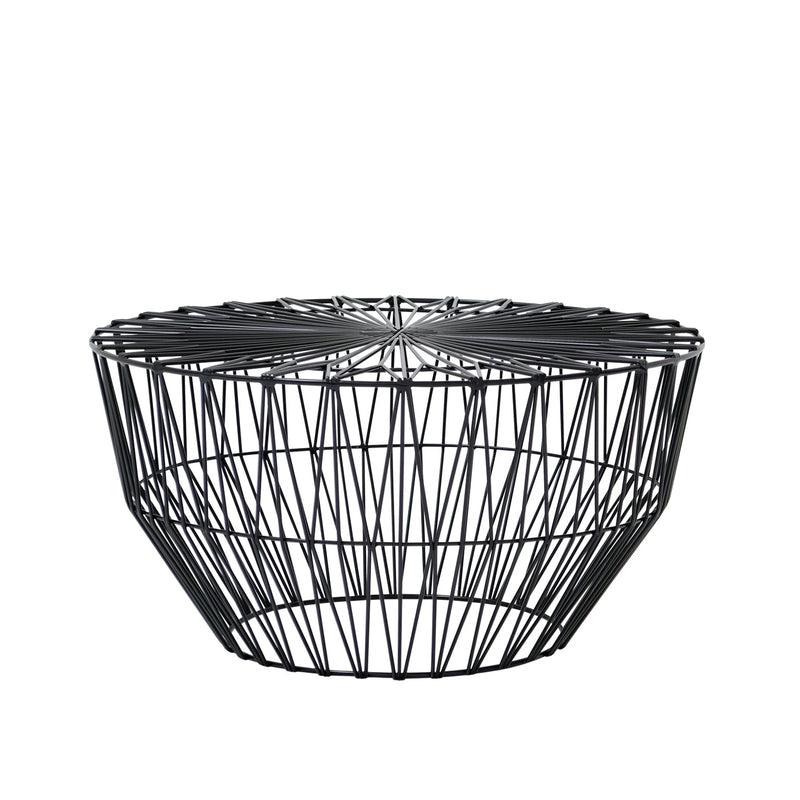 24” Drum Ottoman/ Table - Bend Goods - Outdoor Furniture - White - None - HORNE