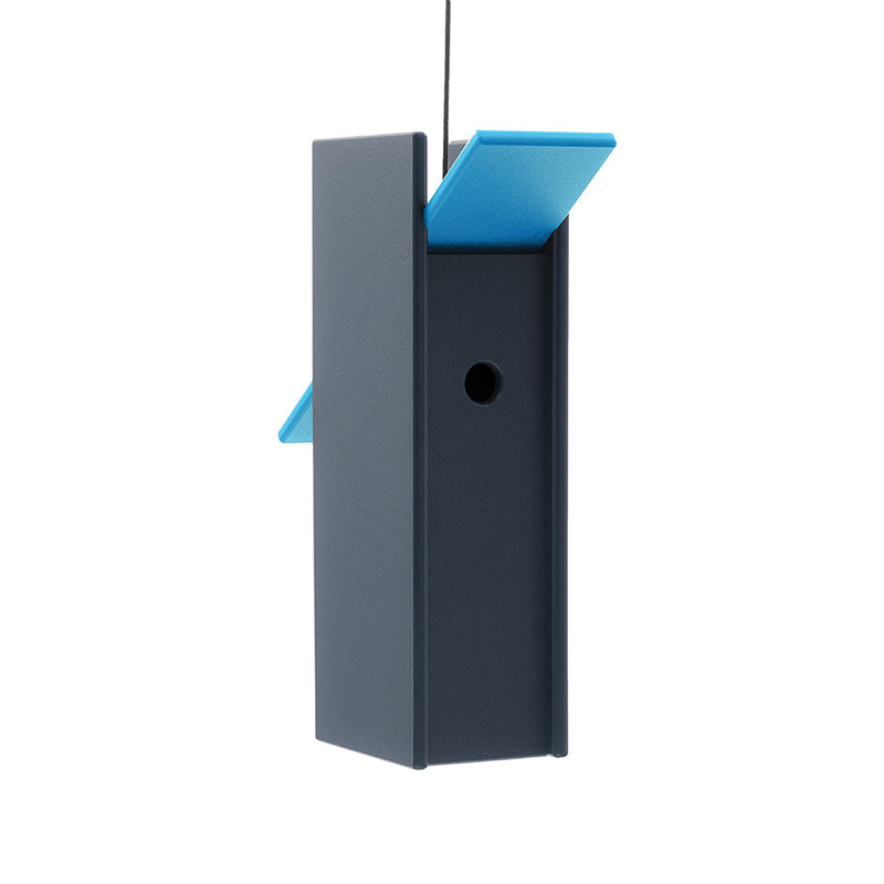 Rapson Birdhouse - Loll Designs - Outdoor Accessories - Black - White - HORNE