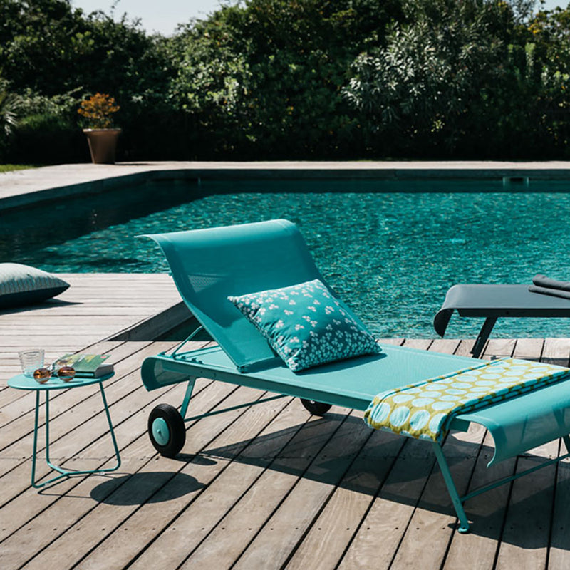 Cocotte Side Table - Small - Fermob - Tables + Desks - Acapulco Blue - HORNE