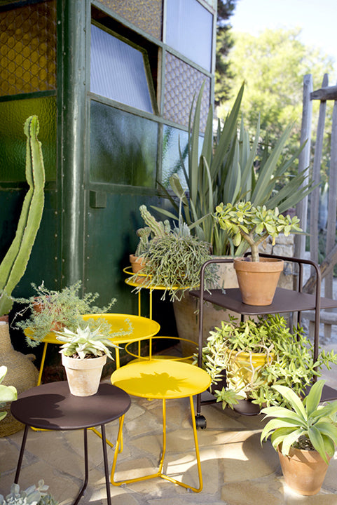 Cocotte Side Table - Small - Fermob - Tables + Desks - Acapulco Blue - HORNE