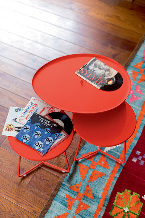 Cocotte Side Table - Small - Fermob - Tables + Desks - Acapulco Blue - HORNE