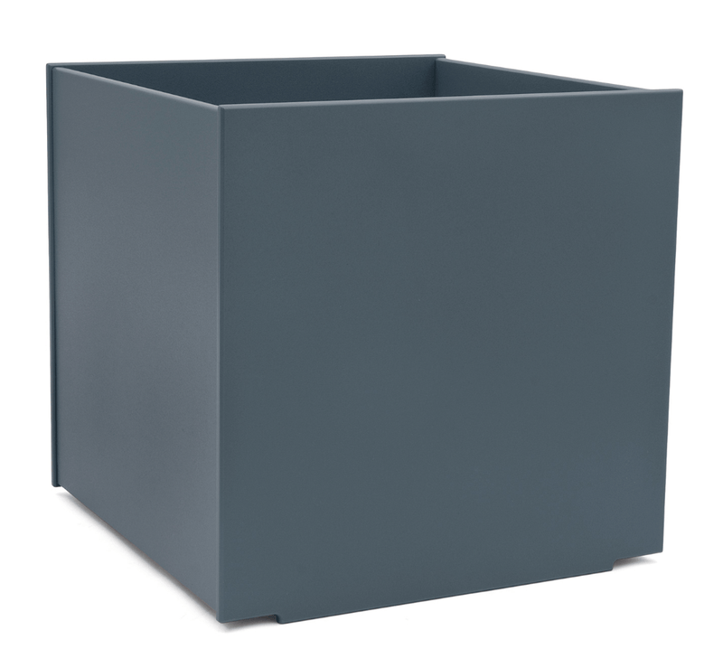 60 Gallon Square Planter - Loll Designs - Outdoor Accessories - Black - HORNE