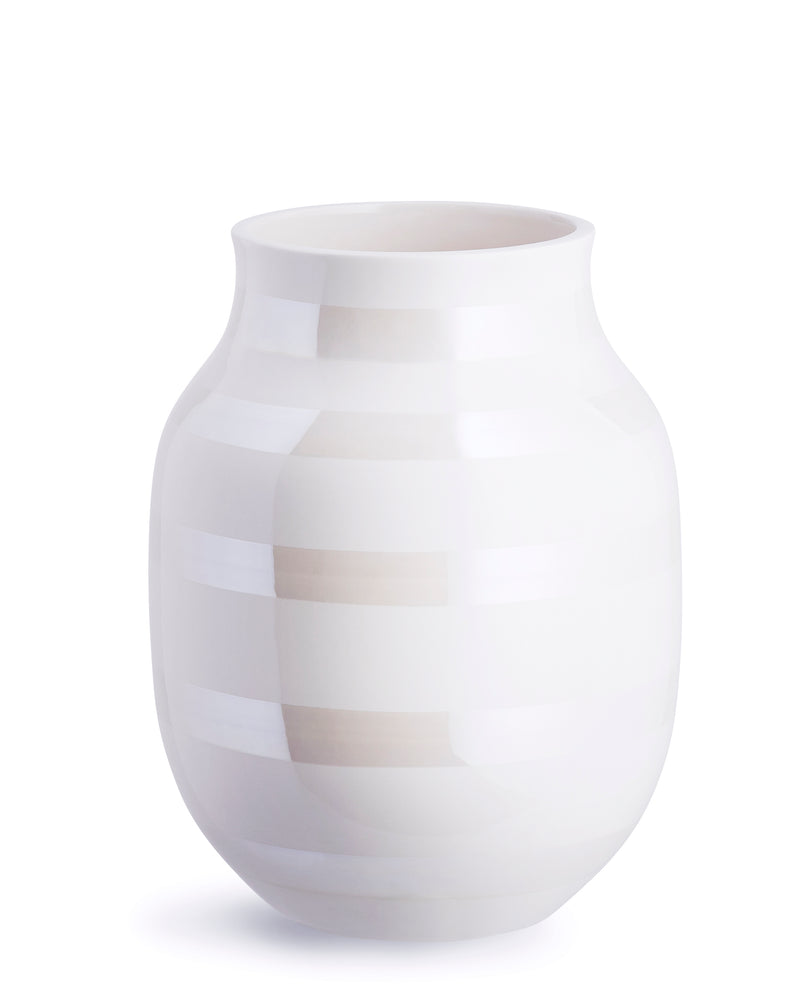 Omaggio Vase - Mother of Pearl - Kähler - Vases - 7.5