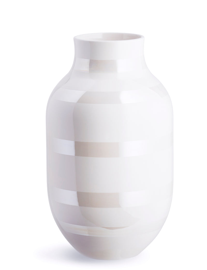 Omaggio Vase - Mother of Pearl - Kähler - Vases - 7.5