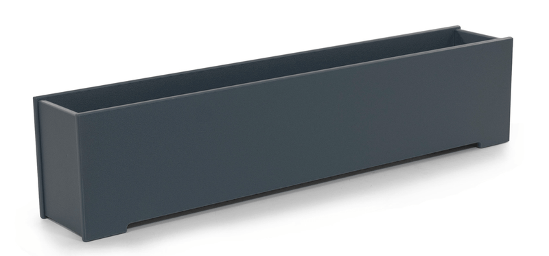 8 Gallon Rectangle Planter - Loll Designs - Outdoor Accessories - Black - HORNE