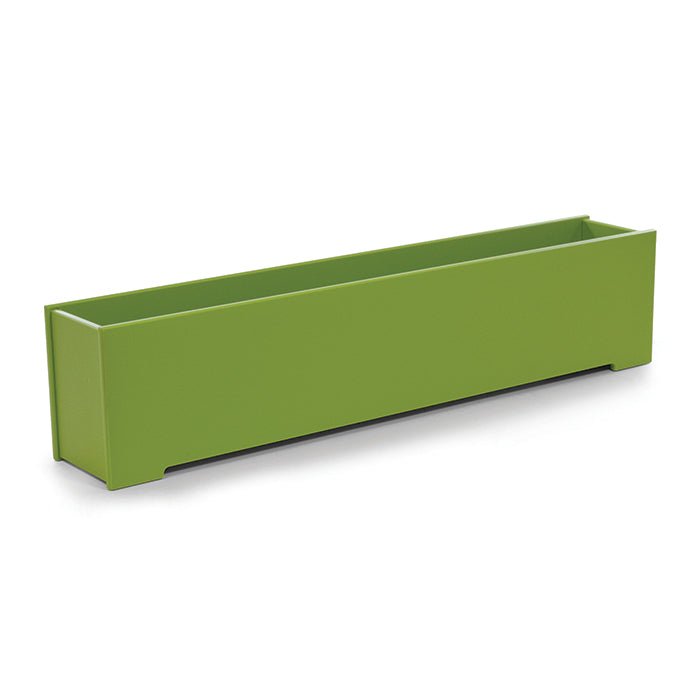 8 Gallon Rectangle Planter - Loll Designs - Outdoor Accessories - Black - HORNE