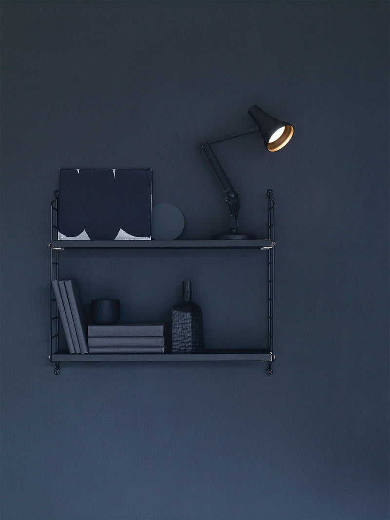 90 Mini Mini Desk Lamp - Anglepoise - Table + Task - Carbon Black and Black - HORNE