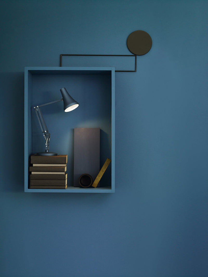 90 Mini Mini Desk Lamp - Anglepoise - Table + Task - Carbon Black and Black - HORNE