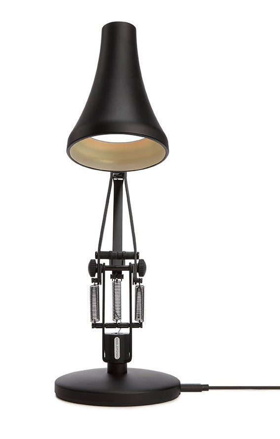 90 Mini Mini Desk Lamp - Anglepoise - Table + Task - Carbon Black and Black - HORNE