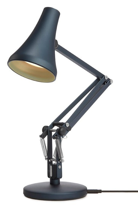 90 Mini Mini Desk Lamp - Anglepoise - Table + Task - Carbon Black and Black - HORNE
