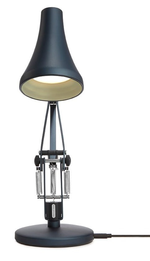 90 Mini Mini Desk Lamp - Anglepoise - Table + Task - Carbon Black and Black - HORNE