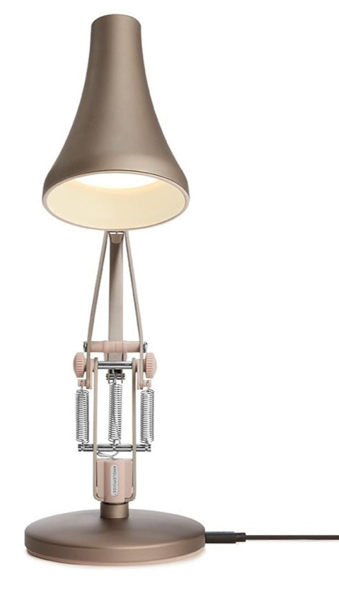 90 Mini Mini Desk Lamp - Anglepoise - Table + Task - Carbon Black and Black - HORNE