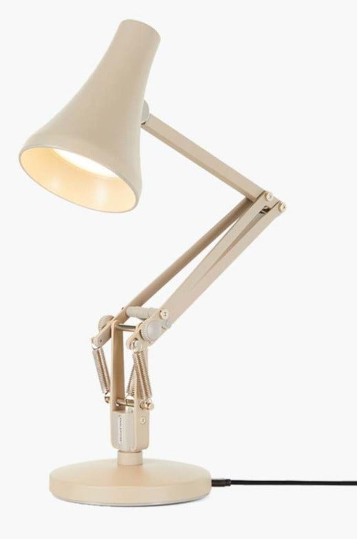 90 Mini Mini Desk Lamp - Anglepoise - Table + Task - Carbon Black and Black - HORNE