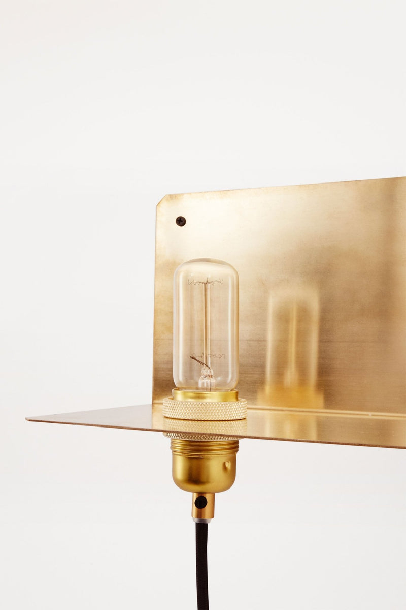 90° Wall Light - Frama Lighting - Wall Sconces - Brass - HORNE