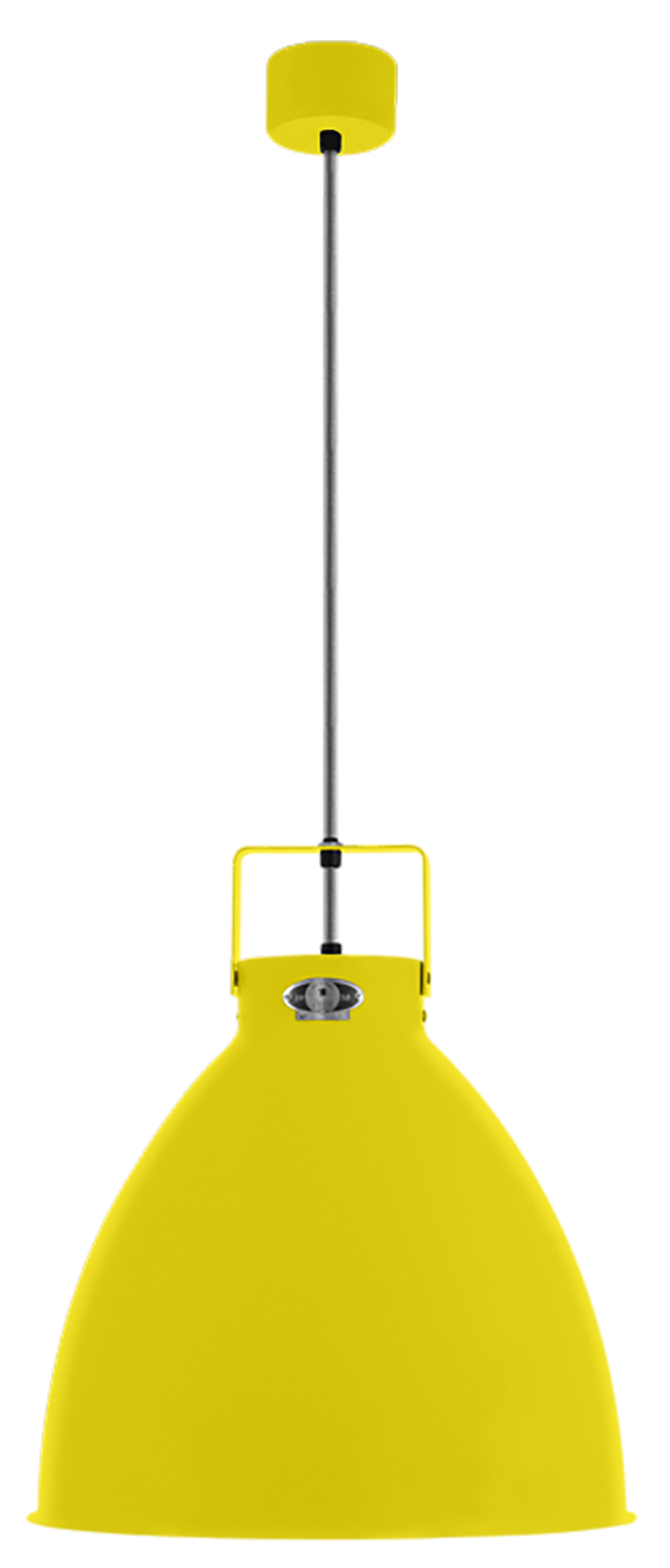 Augustin Pendant - A360 - Matte Finish - Jielde - Pendants - Silver - Apple Green - RAL6018 - HORNE