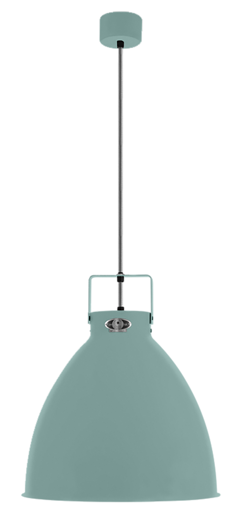 Augustin Pendant - A360 - Matte Finish - Jielde - Pendants - Silver - Apple Green - RAL6018 - HORNE