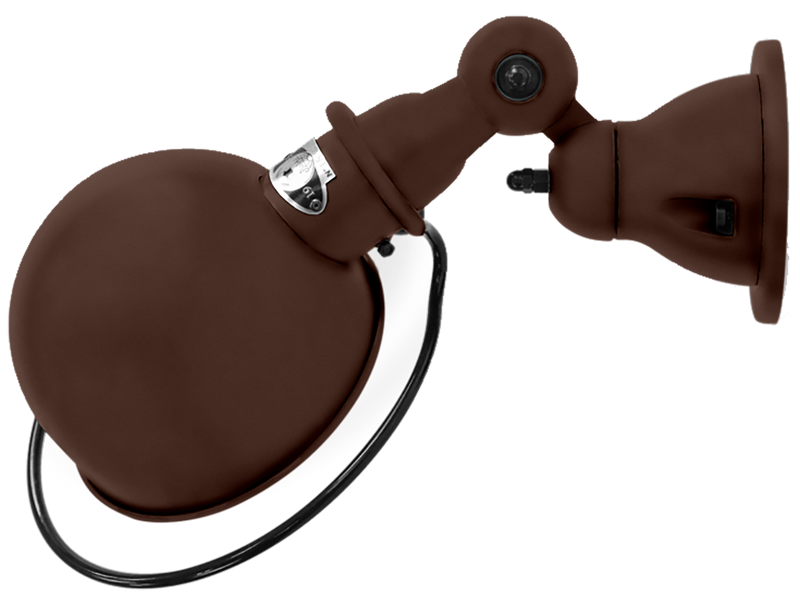 Loft Wall Sconce - D1000X - Matte Finish - Jielde - Wall Sconces - No Switch - Pink - RAL4003 - HORNE