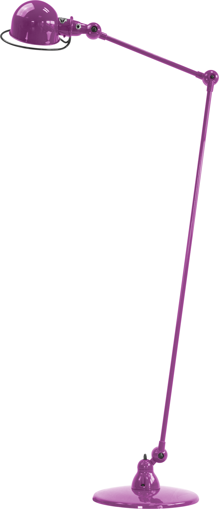 Loft Floor Lamp - D1240 - Jielde - Floor Lamps - Glossy - Fuschia - RAL4008 - HORNE