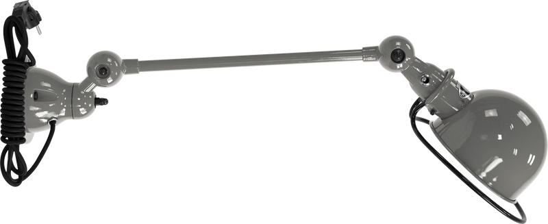 Loft Table/Wall Light - D4001 - Glossy Finish - Jielde - Table + Task - No Switch - Red - RAL3020 - HORNE