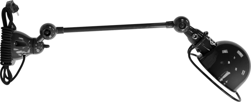 Loft Table/Wall Light - D4001 - Glossy Finish - Jielde - Table + Task - No Switch - Red - RAL3020 - HORNE