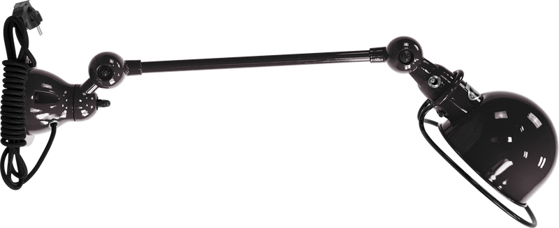 Loft Table/Wall Light - D4001 - Glossy Finish - Jielde - Table + Task - No Switch - Red - RAL3020 - HORNE