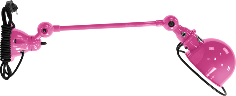 Loft Table/Wall Light - D4001 - Glossy Finish - Jielde - Table + Task - No Switch - Red - RAL3020 - HORNE