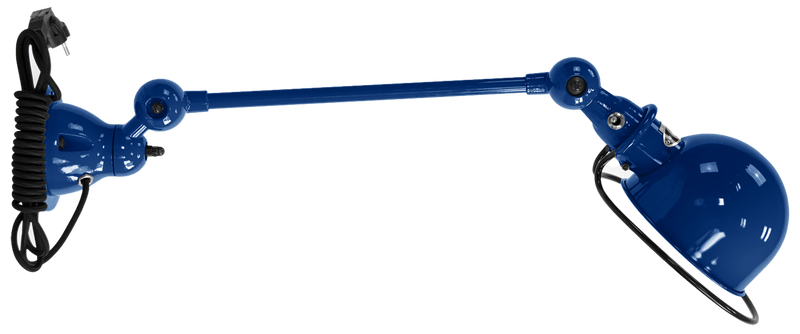 Loft Table/Wall Light - D4001 - Glossy Finish - Jielde - Table + Task - No Switch - Red - RAL3020 - HORNE