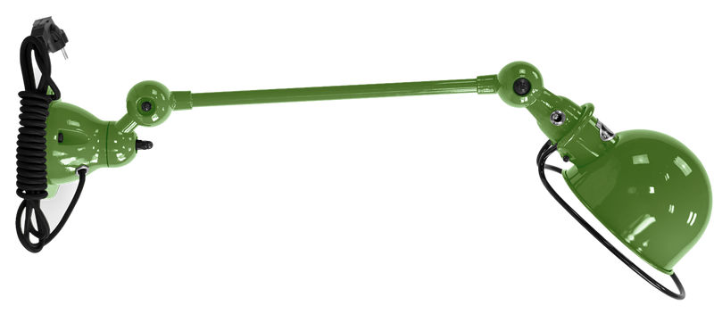 Loft Table/Wall Light - D4001 - Glossy Finish - Jielde - Table + Task - No Switch - Red - RAL3020 - HORNE