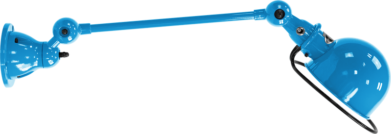 Loft Table/Wall Light - D4001 - Glossy Finish - Jielde - Table + Task - No Switch - Red - RAL3020 - HORNE