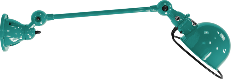 Loft Table/Wall Light - D4001 - Glossy Finish - Jielde - Table + Task - No Switch - Red - RAL3020 - HORNE