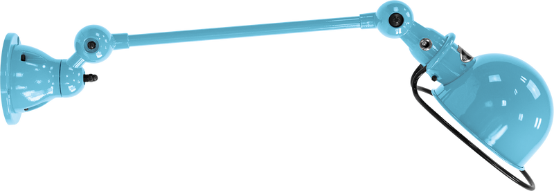 Loft Table/Wall Light - D4001 - Glossy Finish - Jielde - Table + Task - No Switch - Red - RAL3020 - HORNE