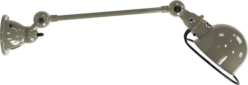 Loft Table/Wall Light - D4001 - Glossy Finish - Jielde - Table + Task - No Switch - Red - RAL3020 - HORNE