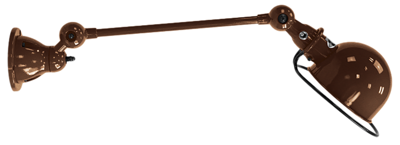 Loft Table/Wall Light - D4001 - Glossy Finish - Jielde - Table + Task - No Switch - Red - RAL3020 - HORNE