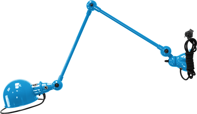 Loft Table/Wall Light - D4401R - Glossy Finish - Jielde - Table + Task - No Switch - White - HORNE