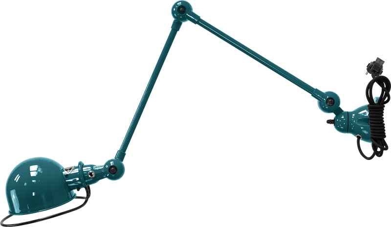 Loft Table/Wall Light - D4401R - Glossy Finish - Jielde - Table + Task - No Switch - White - HORNE