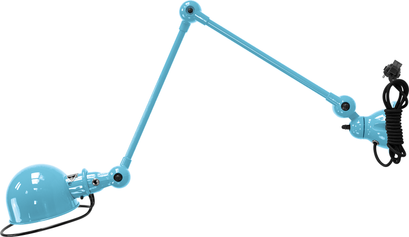 Loft Table/Wall Light - D4401R - Glossy Finish - Jielde - Table + Task - No Switch - White - HORNE