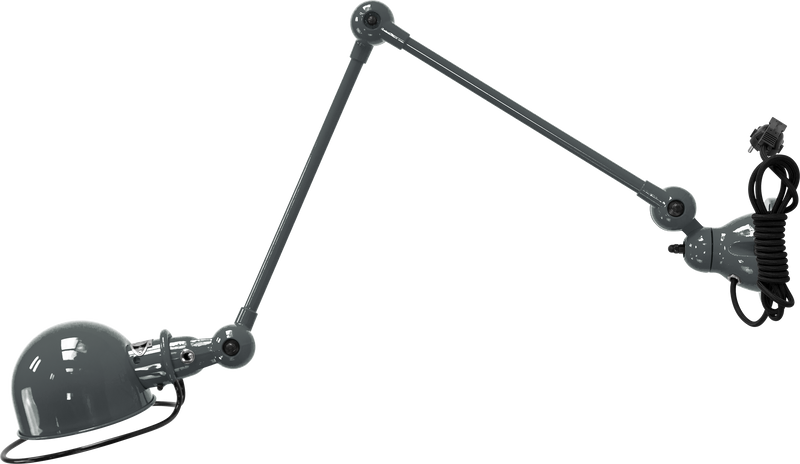 Loft Table/Wall Light - D4401R - Glossy Finish - Jielde - Table + Task - No Switch - White - HORNE