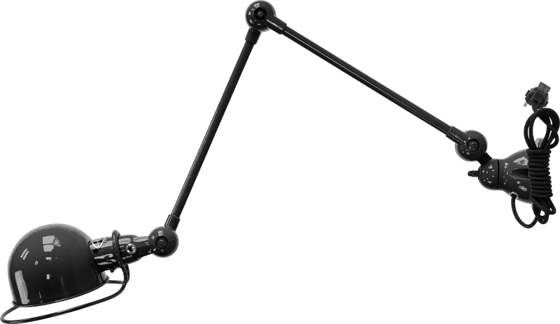 Loft Table/Wall Light - D4401R - Glossy Finish - Jielde - Table + Task - No Switch - White - HORNE