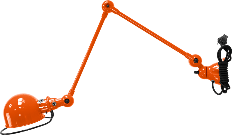 Loft Table/Wall Light - D4401R - Glossy Finish - Jielde - Table + Task - No Switch - White - HORNE