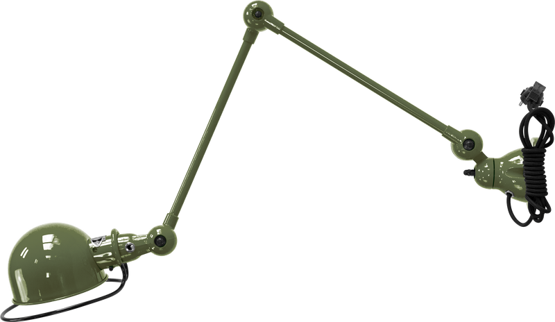 Loft Table/Wall Light - D4401R - Glossy Finish - Jielde - Table + Task - No Switch - White - HORNE