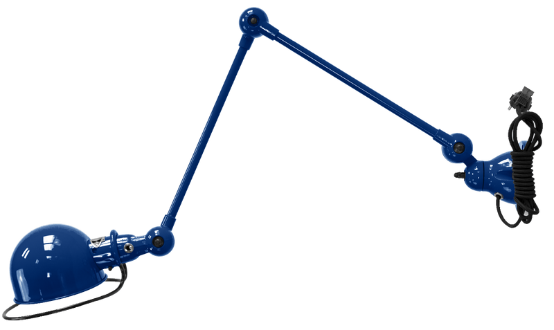 Loft Table/Wall Light - D4401R - Glossy Finish - Jielde - Table + Task - No Switch - White - HORNE