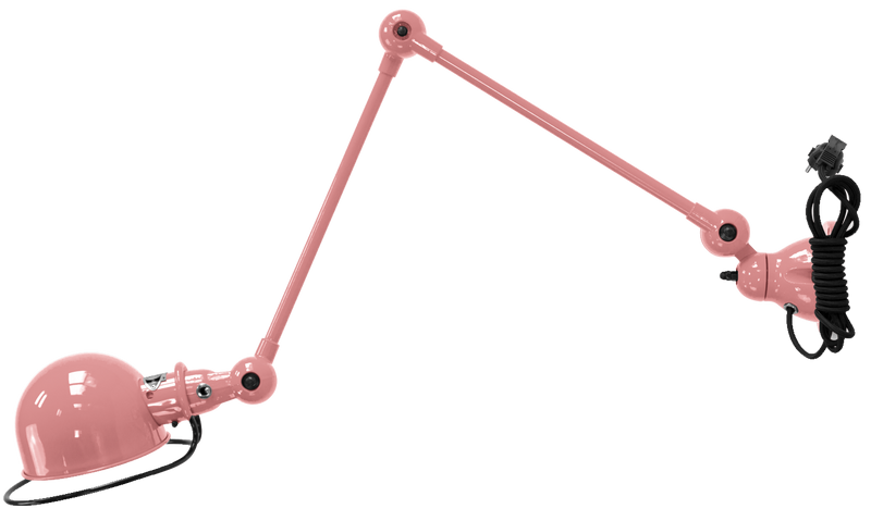 Loft Table/Wall Light - D4401R - Glossy Finish - Jielde - Table + Task - No Switch - White - HORNE