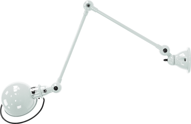 Loft Table/Wall Light - D4401R - Glossy Finish - Jielde - Table + Task - No Switch - White - HORNE