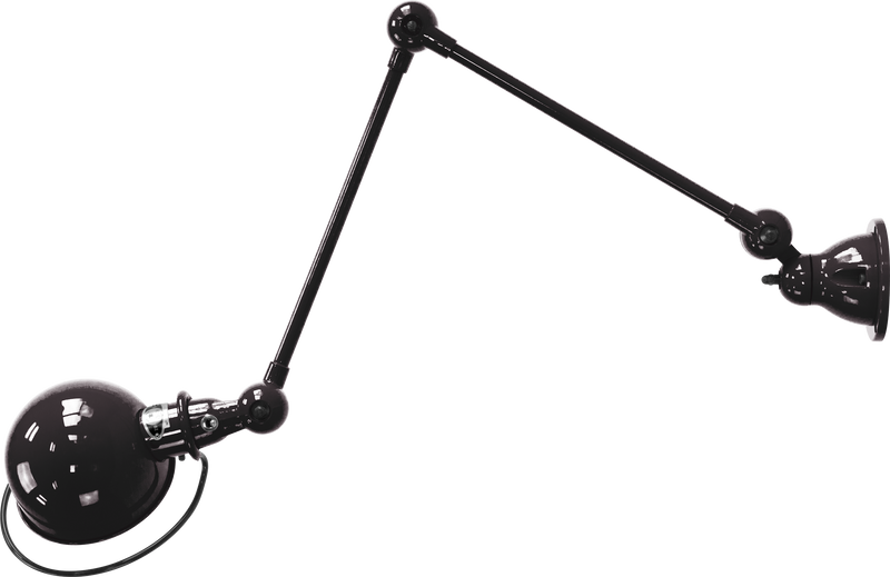 Loft Table/Wall Light - D4401R - Glossy Finish - Jielde - Table + Task - No Switch - White - HORNE