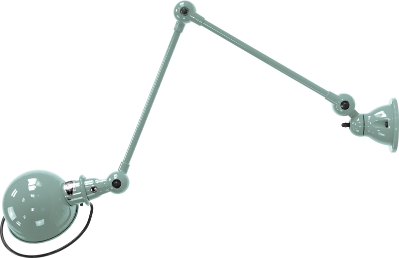 Loft Table/Wall Light - D4401R - Glossy Finish - Jielde - Table + Task - No Switch - White - HORNE