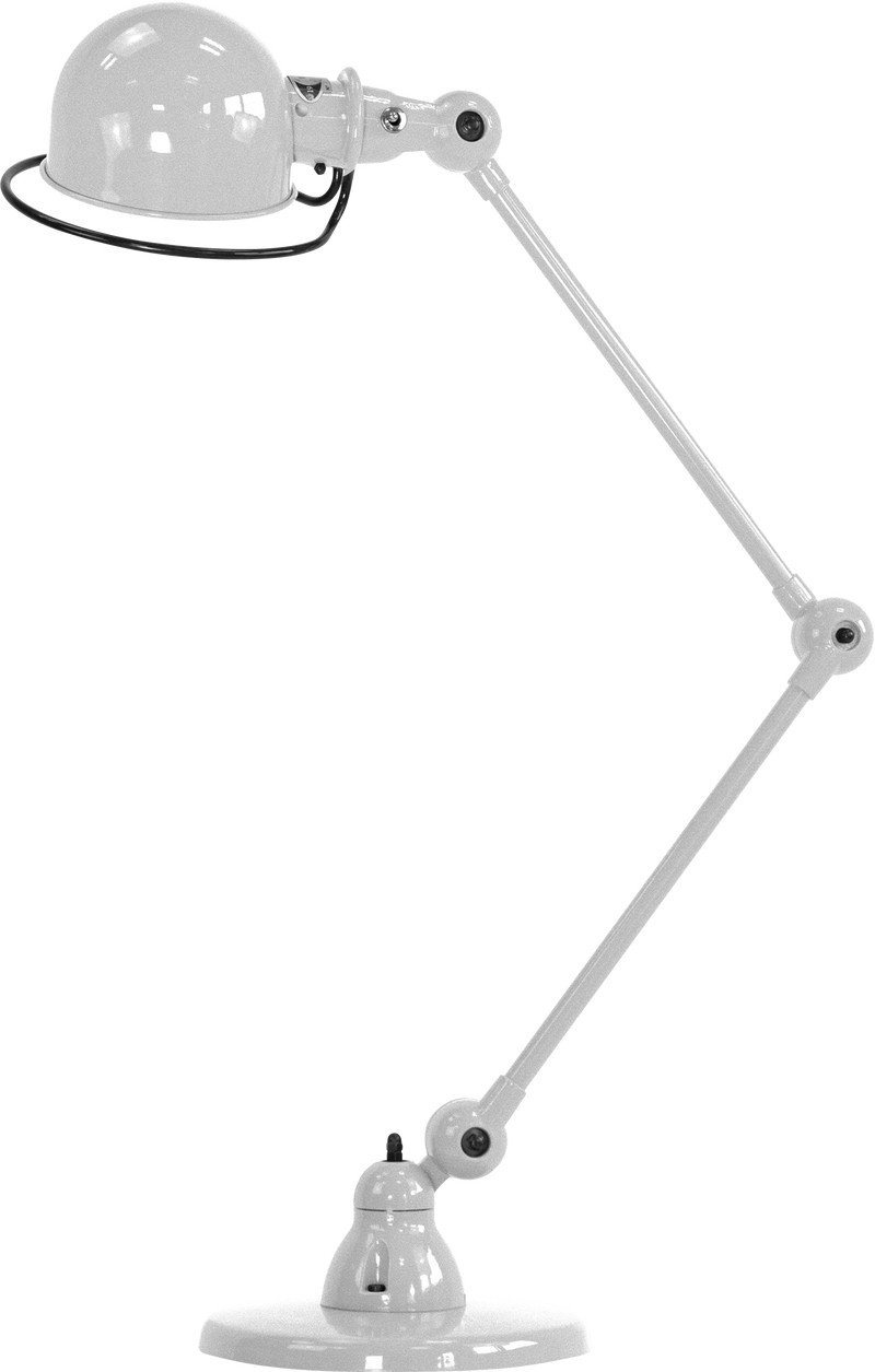 Loft Desk Lamp - D6440 - Jielde - Table + Task - Glossy - Chrome - HORNE